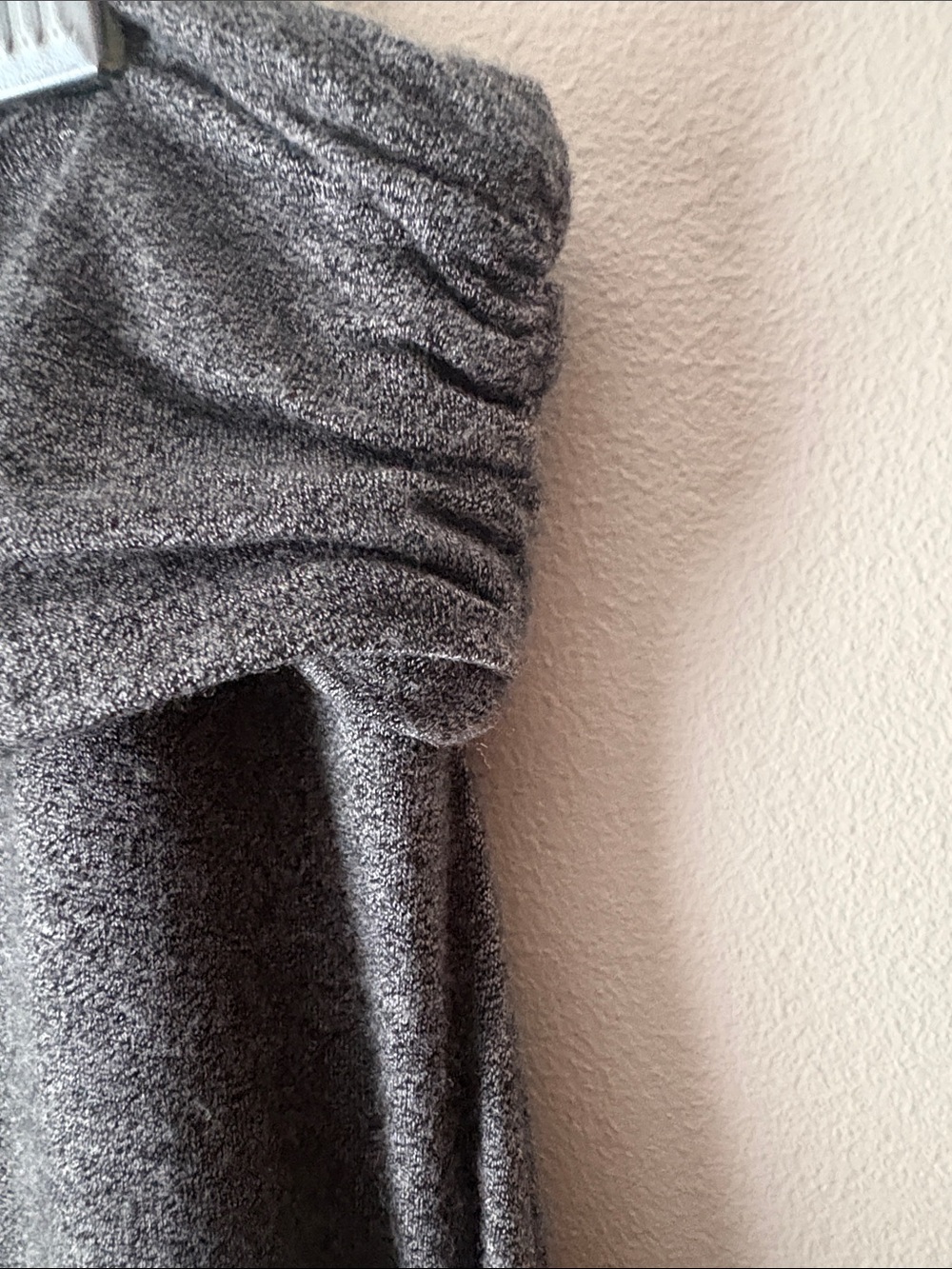 J. CREW Factory Maxi Long Skirt Heathered Grey L - Picture 2 of 6